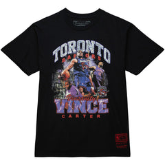 Vince Carter Toronto Raptors Hardwood Classics Bling Concert Player T-Shirt - Black online
