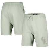 Colorado Rockies Pro Standard Neutral Fleece Shorts Light Green