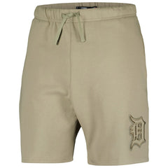 Detroit Tigers Pro Standard Neutral Fleece Shorts Khaki