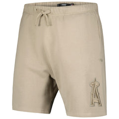 Los Angeles Angels Pro Standard Neutral Fleece Shorts Khaki