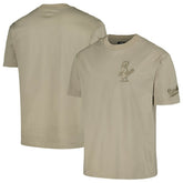 St. Louis Cardinals Pro Standard Oversized Neutral CJ Dropped Shoulders T-Shirt Tan