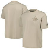 Washington Nationals Pro Standard Oversized Neutral CJ Dropped Shoulders T-Shirt Tan