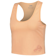 Atlanta Braves Pro Standard Women's Neutral Fitted Racerback Tank Top Orange