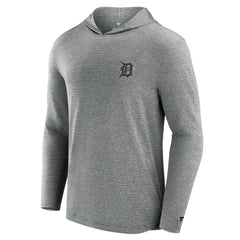 Detroit Tigers Front Office Tech Lightweight Hoodie T-Shirt Black