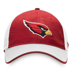 Arizona Cardinals Iconic Defender Trucker Adjustable Hat - Cardinal/White online