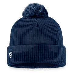 Tennessee Titans Women's Cuffed Knit Hat with Pom - Navy discount