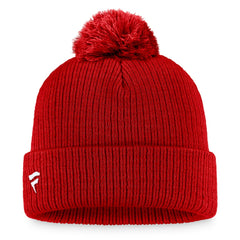 Tampa Bay Buccaneers Women's Cuffed Knit Hat with Pom - Red for sale