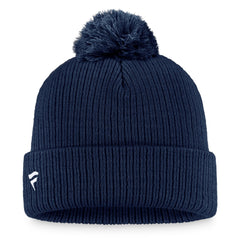 Tennessee Titans Women's Logo Cuffed Knit Hat with Pom - Navy online