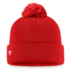 Tampa Bay Buccaneers Women's Logo Cuffed Knit Hat with Pom - Cardinal online