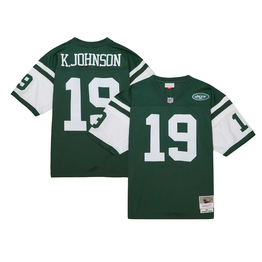 Keyshawn Johnson New York Jets Legacy Replica Jersey - Green cheap