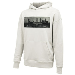 Atlanta Falcons Majestic Threads Unisex Sundays Skyline Pullover Hoodie - White sale