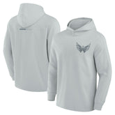 Washington Capitals Fanatics Elements Lightweight Tri-Blend Fleece Hoodie - Gray Hoodies