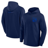 New York Rangers Fanatics Elements Lightweight Tri-Blend Fleece Hoodie - Navy Hoodies