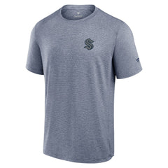 Seattle Kraken Fanatics Front Office Tech T-Shirt - Navy T-shirts