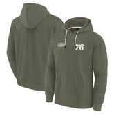 Philadelphia 76ers Unisex Elements Super Soft Fleece Pullover Hoodie - Olive discount