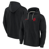 Portland Trail Blazers Unisex Elements Super Soft Fleece Pullover Hoodie sale - Black discount