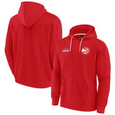 Atlanta Hawks Unisex Elements Super Soft Fleece Pullover Hoodie - Red online