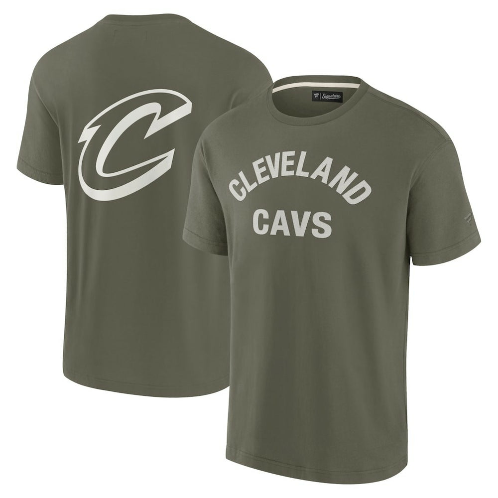 Cleveland Cavaliers Unisex Elements Super Soft Short Sleeve T-Shirt sale - Olive sale