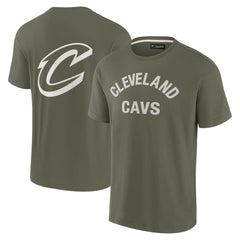 Cleveland Cavaliers Unisex Elements Super Soft Short Sleeve T-Shirt sale - Olive sale