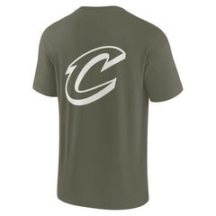 Cleveland Cavaliers Unisex Elements Super Soft Short Sleeve T-Shirt sale - Olive sale