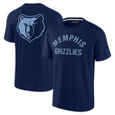 Memphis Grizzlies Unisex Elements Super Soft Short Sleeve T-Shirt - Navy cheap