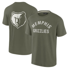 Memphis Grizzlies Unisex Elements Super Soft Short Sleeve T-Shirt - Olive online