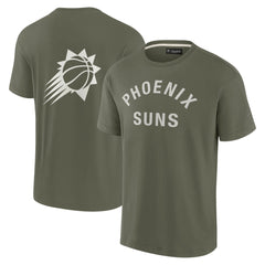 Phoenix Suns Unisex Elements Super Soft Short Sleeve T-Shirt - Olive on sale