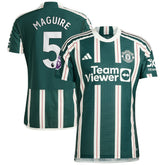 Harry Maguire Manchester United 2023/24 Away Player Jersey Discount - Green