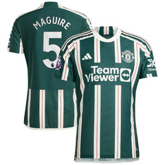 Harry Maguire Manchester United 2023/24 Away Player Jersey - Green shop