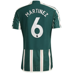 Lisandro Martínez Manchester United 2023/24 Away Player Jersey - Green for sale