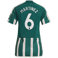 Lisandro Martínez Manchester United Women's 2023/24 Away Replica Player Jersey - Green outlet