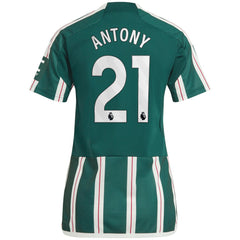 Antony Manchester United Women's 2023/24 Away Replica Player Jersey - Green sale
