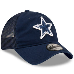 Dallas Cowboys New Era Game Day 9TWENTY Adjustable Trucker Hat - Navy sale