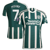 Mason Mount Manchester United 2023/24 Away Player Jersey Discount - Green