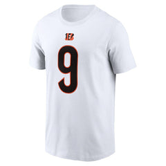 Joe Burrow Cincinnati Bengals Player Name & Number T-Shirt - White cheap