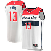 Jordan Poole Washington Wizards Youth Fast Break Player Jersey - Association Edition - White on sale