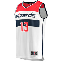 Jordan Poole Washington Wizards Youth Fast Break Player Jersey - Association Edition - White on sale