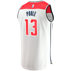 Jordan Poole Washington Wizards Youth Fast Break Player Jersey - Association Edition - White on sale