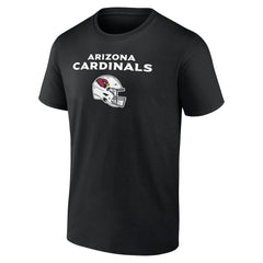 Arizona Cardinals Personalized Name & Number Team Wordmark T-Shirt - Black on sale