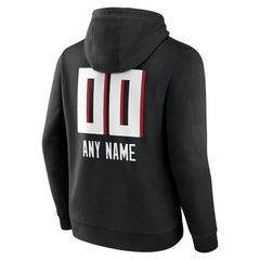 Atlanta Falcons Personalized Name & Number Team Wordmark Pullover Hoodie - Black online