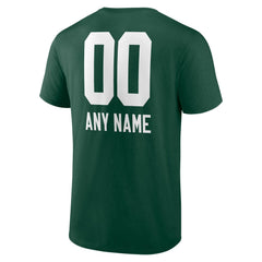 Green Bay Packers Personalized Name & Number Team Wordmark T-Shirt - Green outlet