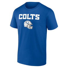 Indianapolis Colts Personalized Name & Number Team Wordmark T-Shirt - Royal on sale