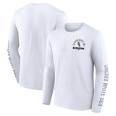 Chicago White Sox Press Box Long Sleeve T-Shirt White