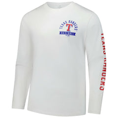 Texas Rangers Press Box Long Sleeve T-Shirt White