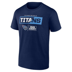 Tennessee Titans NFL x Bud Light T-Shirt - Navy for sale