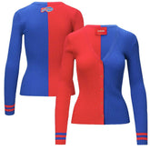 Buffalo Bills STAUD Women's Cargo Sweater - Red/Royal on sale