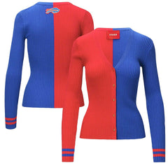 Buffalo Bills STAUD Women's Cargo Sweater - Red/Royal on sale