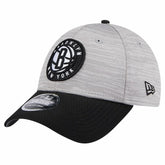 Brooklyn Nets Active Digi-Tech Two-Tone 9FORTY Adjustable Hat - Heather Gray/Black shop