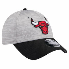 Chicago Bulls Active Digi-Tech Two-Tone 9FORTY Adjustable Hat - Heather Gray/Black discount