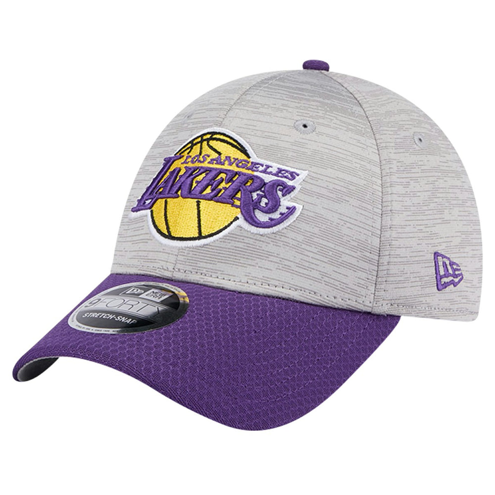 Los Angeles Lakers Active Digi-Tech Two-Tone 9FORTY Adjustable Hat - Heather Gray/Purple on sale